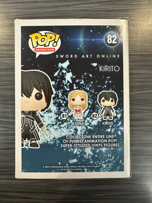 Funko POP! Animation: Sword Art Online - Kirito (Hot Topic)(Damaged Box) [A] #82