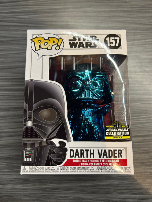 Funko POP! Star Wars: Darth Vader (2019 Chicago Star Wars Celebration)(2500 PCS)(Damaged Box)#157