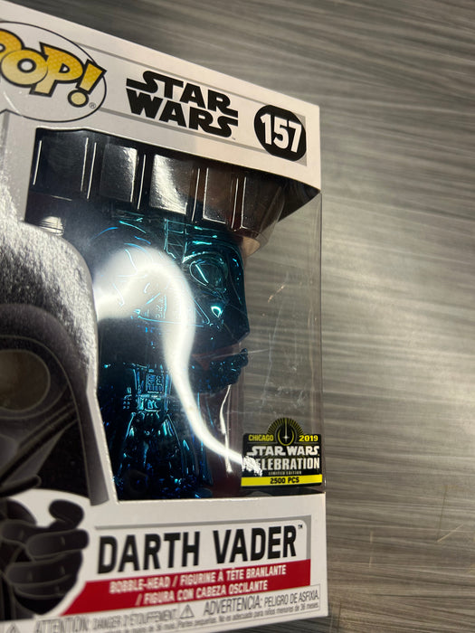 Funko POP! Star Wars: Darth Vader (2019 Chicago Star Wars Celebration)(2500 PCS)(Damaged Box)#157