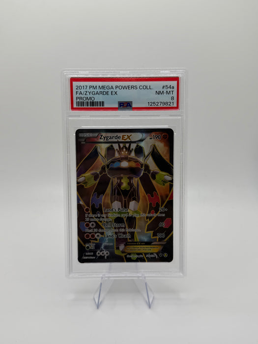 2017 POKEMON Mega Powers Coll. Zygarde EX #54a Promo [NM-MT PSA 8]