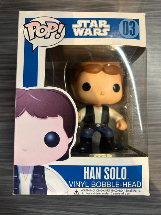 Funko POP! Star Wars: Han Solo [Blue Box](Damaged Box)[A] #03