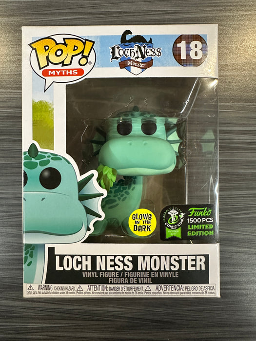 Funko POP! Myths: Loch Ness Monster (GiTD)(2020 ECCC)(1500 PCS)(Damaged Box)[B] #18