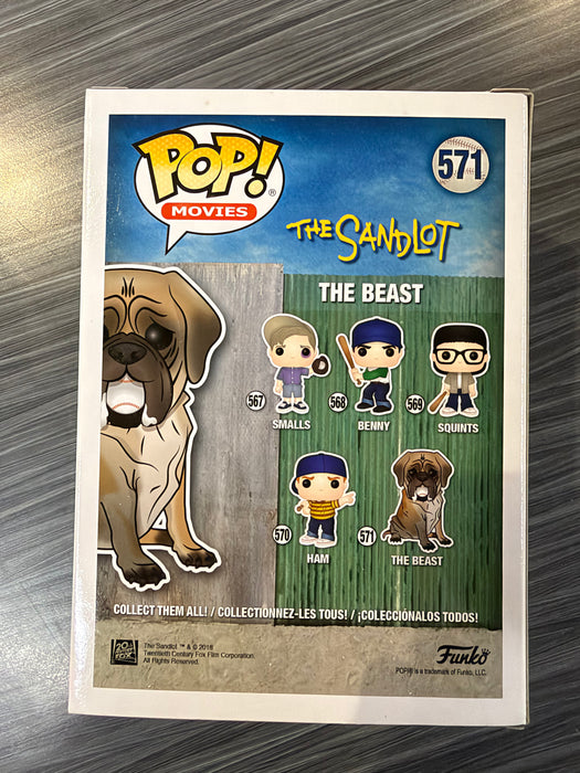 Funko POP! Movies: The Sandlot - The Beast (GameStop)(Damaged Box) #571