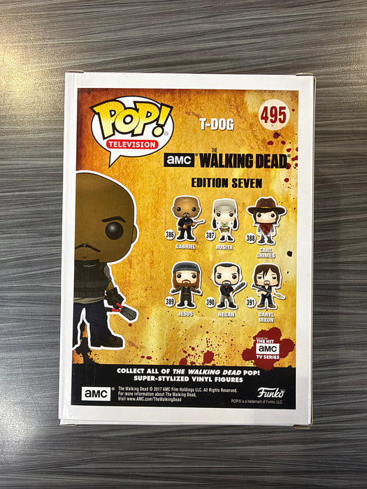Funko POP! Television: The Walking Dead - T-Dog (2017 SDCC)(Damaged Box) #495