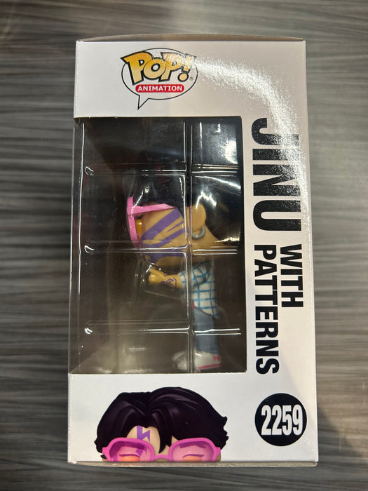 Funko POP! Animation: K-Pop Demon Hunters - Jinu with Patterns (CHASE)(Damaged Box)[B] #2259