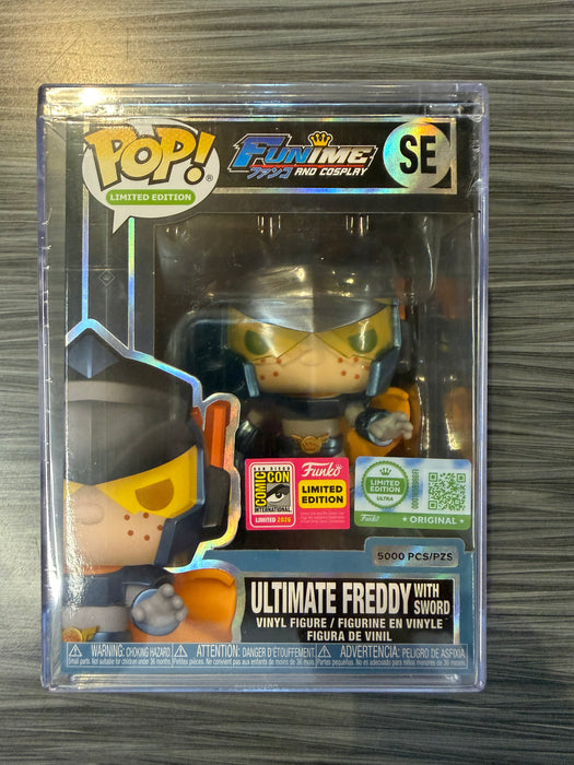 Funko POP! Limited Edition: Funime and Cosplay - Ultimate Freddy with Sword (2026 SDCC)(Funko Ultra/5000 PCS) #SE