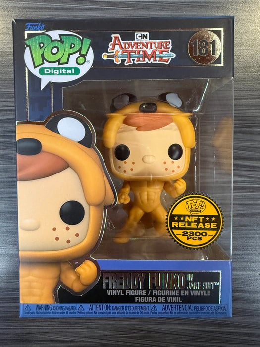 Funko POP! Digital: Adventure Time - Freddy Funko in Jake Suit (NFT Release 2300 PCS)(Damaged Box)[B] #181