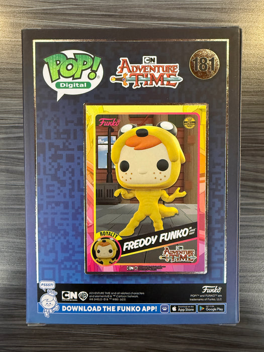 Funko POP! Digital: Adventure Time - Freddy Funko in Jake Suit (NFT Release 2300 PCS)(Damaged Box)[B] #181