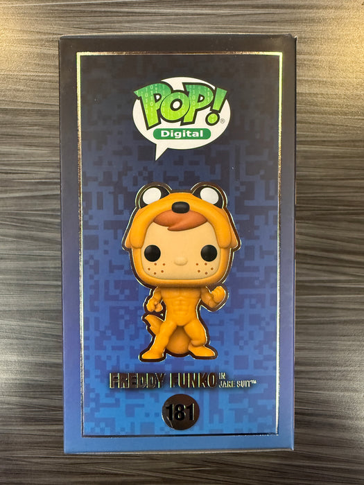 Funko POP! Digital: Adventure Time - Freddy Funko in Jake Suit (NFT Release 2300 PCS)(Damaged Box)[B] #181