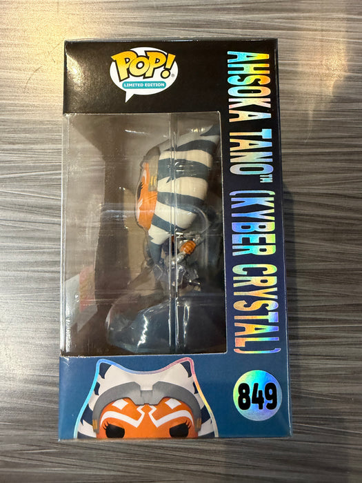 Funko POP! Limited Edition: Star Wars - Ahsoka Tano [Kyber Crystal] (2026 SDCC)(Funko Supreme/9500 PCS)(Damaged Box) #849