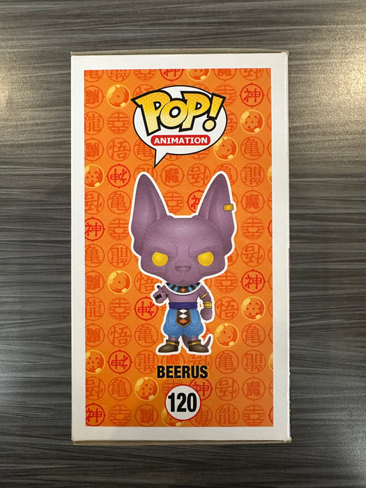 Funko POP! Animation: Dragon Ball Z - Beerus (Damaged Box)[B] #120