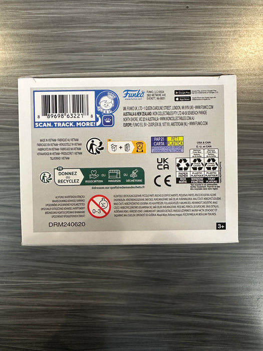 Funko POP! Animation: One Piece - Armored Luffy [Metallic] (CHASE)(Funko)(Damaged Box) #1262