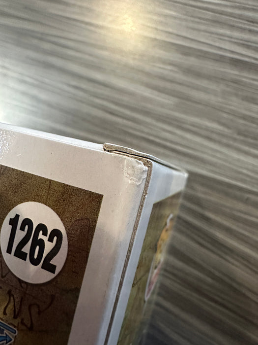 Funko POP! Animation: One Piece - Armored Luffy [Metallic] (CHASE)(Funko)(Damaged Box) #1262