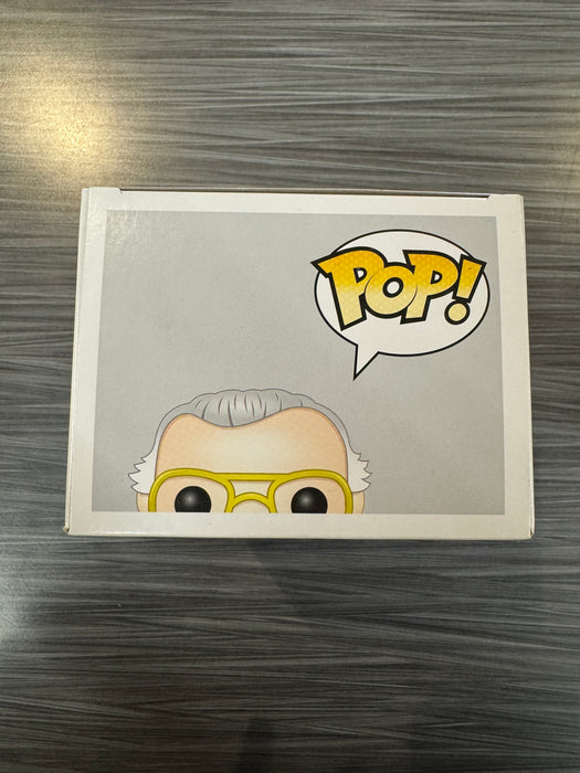 Funko POP! Stan Lee Collectibles: Stan Lee (Comikaze Missing Sticker)(Damaged Box) #03