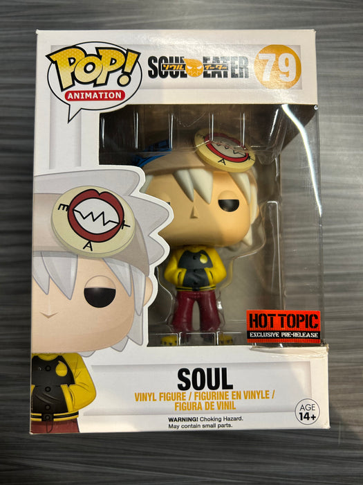 Funko POP! Animation: Soul Eater - Soul (Pre-Release Hot Topic)(Damaged Box*) #79