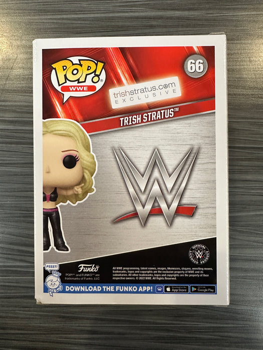 Funko POP! WWE: Trish Stratus (Diamond)(Funko)(Signed/Trish Stratus/JSA)(Damaged Box) #66
