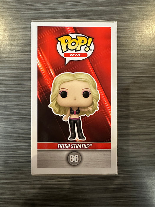 Funko POP! WWE: Trish Stratus (Diamond)(Funko)(Signed/Trish Stratus/JSA)(Damaged Box) #66