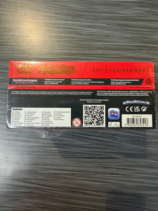 Pokémon TCG Scarlet & Violet Koraidon Elite Trainer Box [Tear]