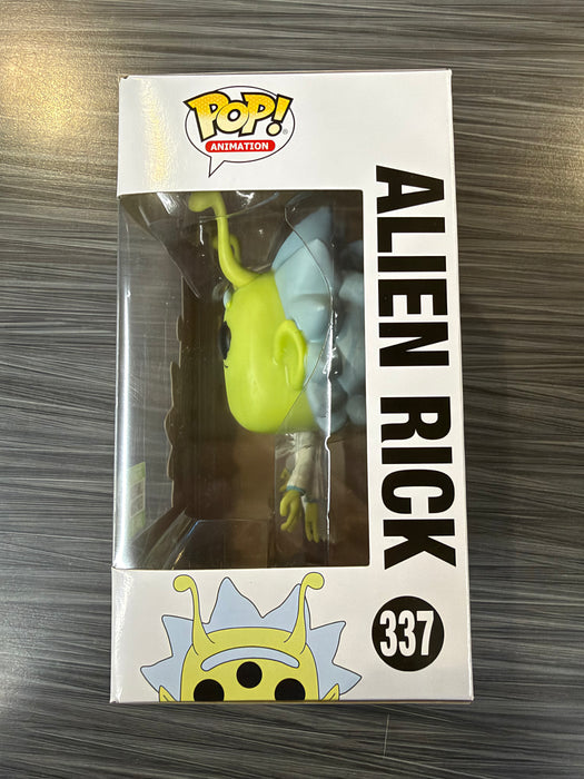 Funko POP! Animation: Rick And Morty - Alien Rick (2018 ECCC)(Damaged Box)[B] #337