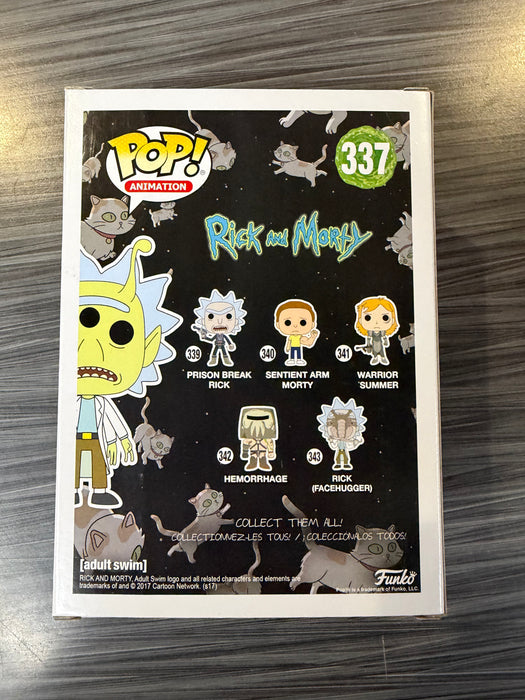 Funko POP! Animation: Rick And Morty - Alien Rick (2018 ECCC)(Damaged Box)[B] #337