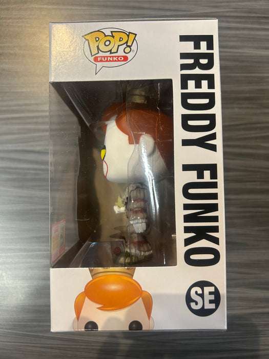 Funko POP! Freddy Funko as Pennywise (2018 SDCC)(4000 PCS)(Damaged Box) #SE