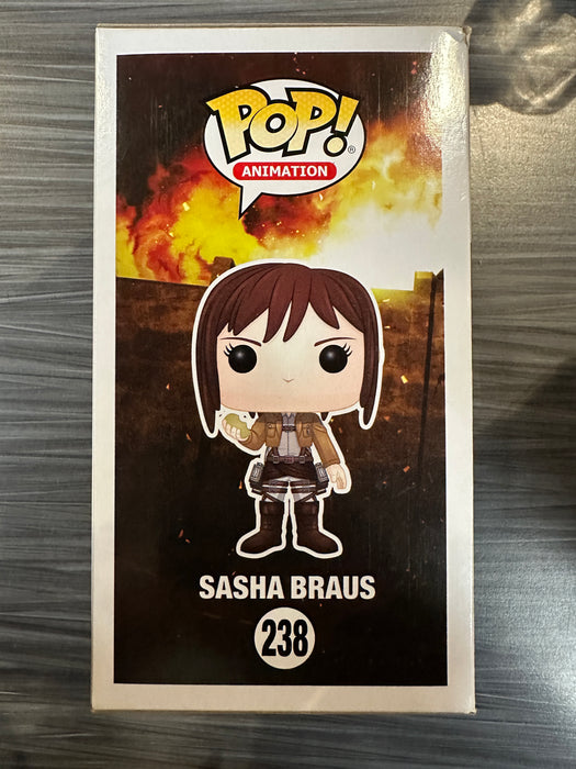 Funko POP! Animation: Attack On Titan - Sasha Braus (GameStop)(Damaged Box)[B] #238
