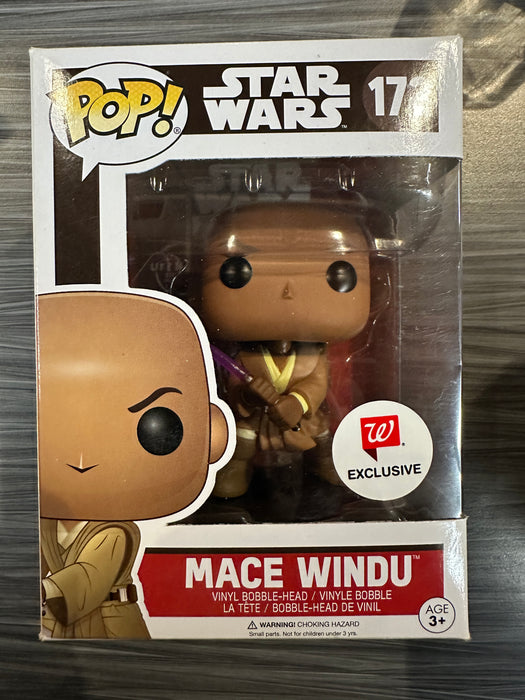 Funko POP! Star Wars: Mace Windu (Walgreens)(Damaged Box) #172