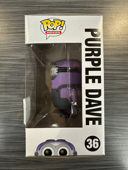 Funko POP! Movies: Despicable Me 2 - Purple Dave (2014 SDCC)(Damaged Box) #36