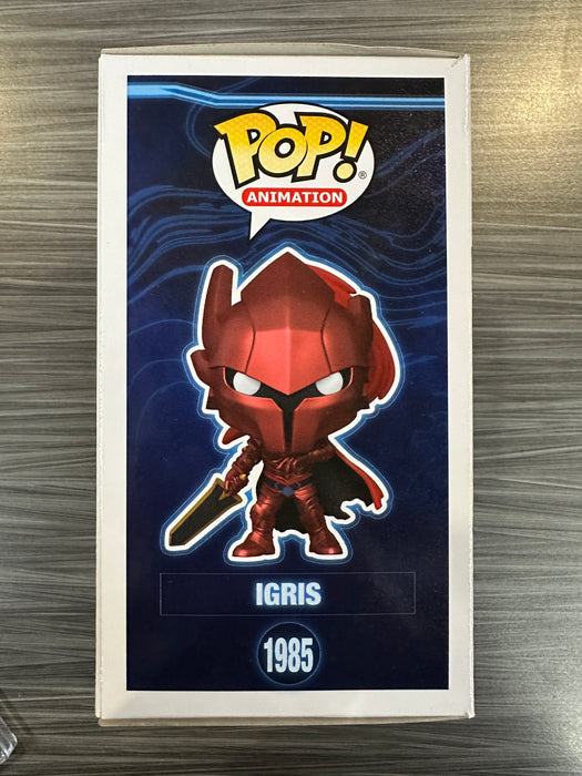 Funko POP! Animation: Solo Leveling - Igris [Blood-Red Commander] (CHASE)(Damaged Box) #1985