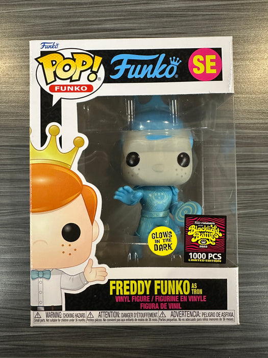 Funko POP! Freddy Funko As Tron (2022 Fundays 1000 PCS)(GiTD)(Damaged Box) #SE
