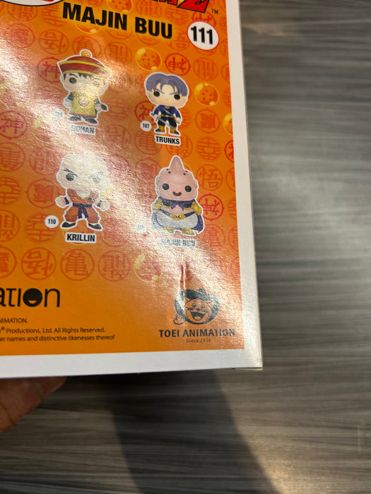 Funko POP! Animation: Dragon Ball Z - Majin Buu [Chocolate](Dragon Con)(Damaged Box)[B] #111