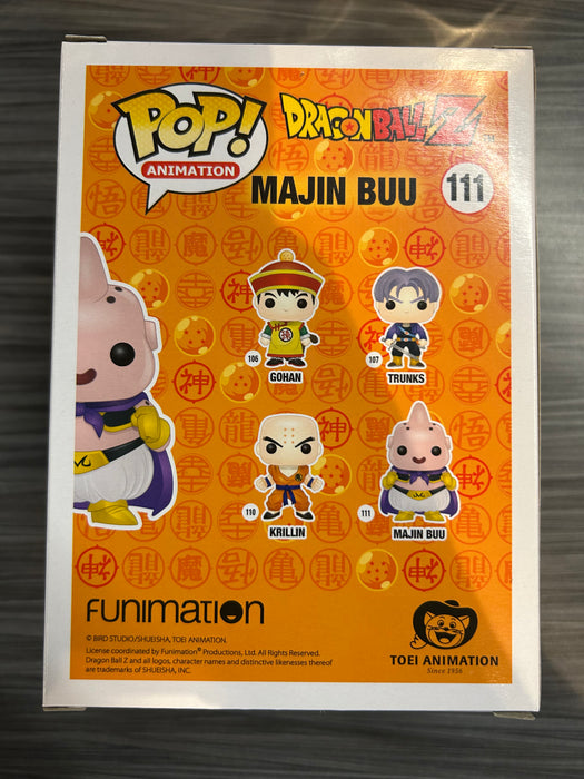 Funko POP! Animation: Dragon Ball Z - Majin Buu [Chocolate](Dragon Con)(Damaged Box)[A] #111
