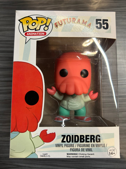 Funko POP! Animation: Futurama - Zoidberg (Damaged Box) #55