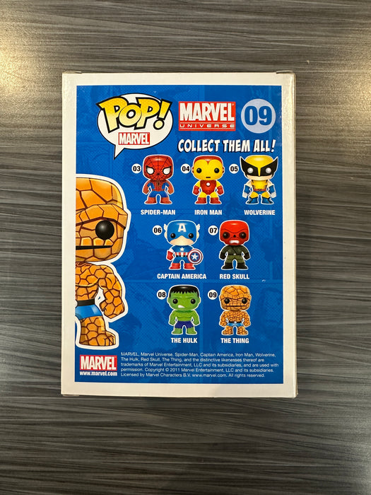 Funko POP! Marvel: The Thing [2011] (Damaged Box) #09