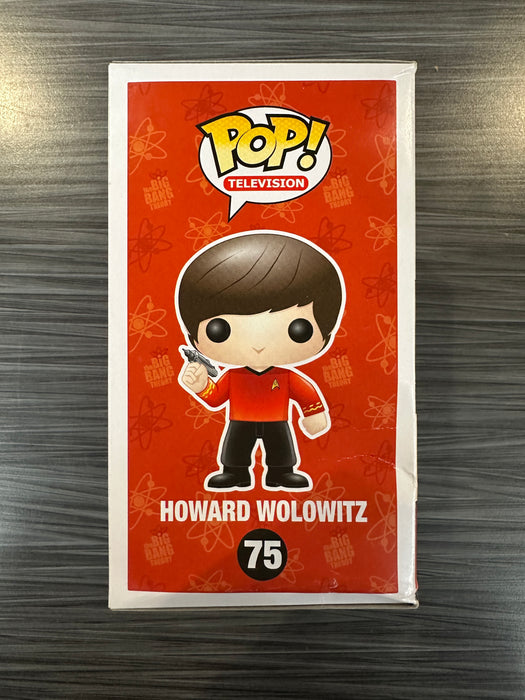 Funko POP! Television: The Big Bang Theory - Howard Wolowitz [Star Trek] (Damaged Box) #75