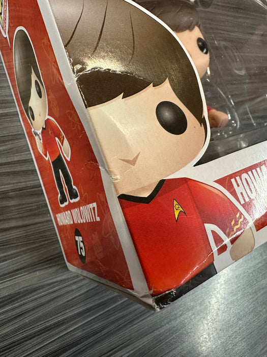 Funko POP! Television: The Big Bang Theory - Howard Wolowitz [Star Trek] (Damaged Box) #75