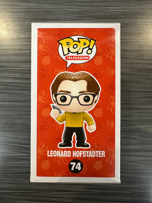 Funko POP! Television: The Big Bang Theory - Leonard Hofstadter [Star Trek] (Damaged Box) #74