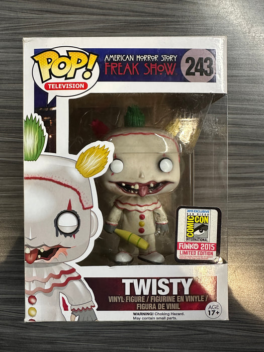 Funko POP! Television: Freak Show - Twisty (2015 SDCC)(Damaged Box) #243