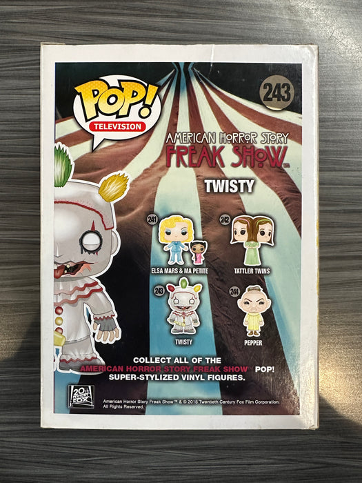 Funko POP! Television: Freak Show - Twisty (2015 SDCC)(Damaged Box) #243
