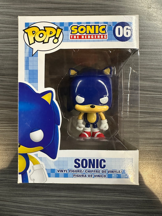 Funko POP! Games: Sonic The Hedgehog - Sonic (Damaged Box)[B] #06