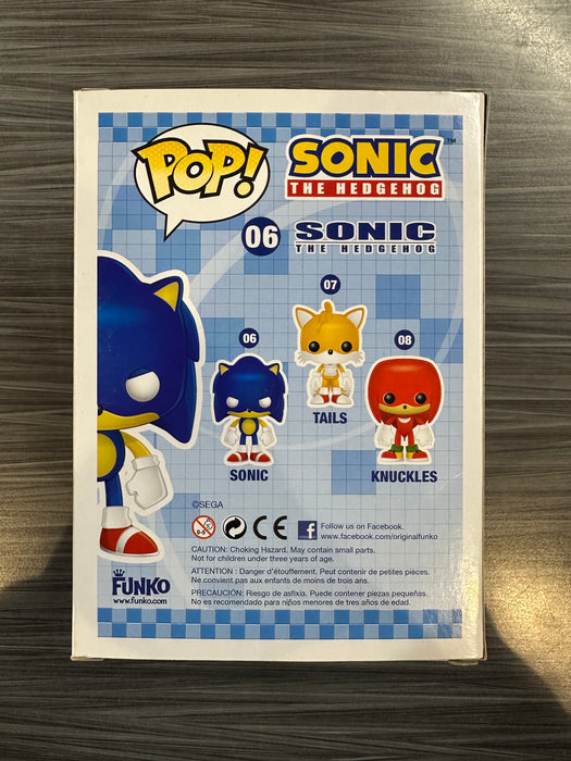Funko POP! Games: Sonic The Hedgehog - Sonic (Damaged Box)[B] #06