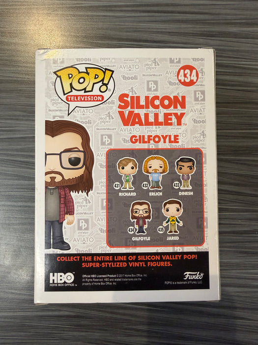 Funko POP! Television: Silicon Valley - Gilfoyle (Damaged Box) #434