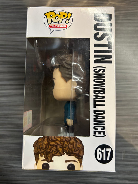 Funko POP! Television: Stranger Things- Dustin Snowball Dance (2018 SDCC)(Damaged Box) #617