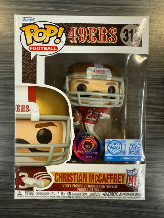 Funko POP! Football:49ERS - Christian McCaffrey #250 (Fugitive Toys 5000 PCS) (Hypecon 2025)