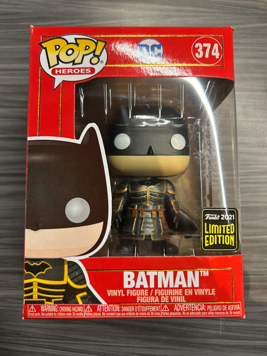 Funko POP! Heroes: DC - Batman [Imperial Palace] (Metallic)(2021 Limited Edition)(Damaged Box) #374