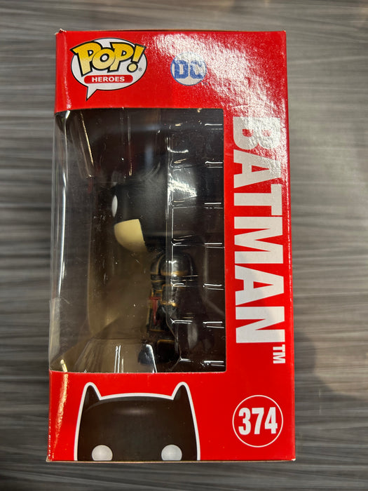 Funko POP! Heroes: DC - Batman [Imperial Palace] (Metallic)(2021 Limited Edition)(Damaged Box) #374