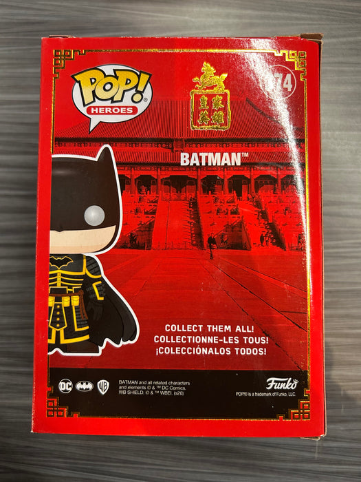 Funko POP! Heroes: DC - Batman [Imperial Palace] (Metallic)(2021 Limited Edition)(Damaged Box) #374