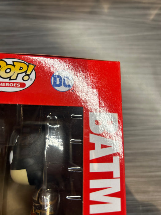 Funko POP! Heroes: DC - Batman [Imperial Palace] (Metallic)(2021 Limited Edition)(Damaged Box) #374