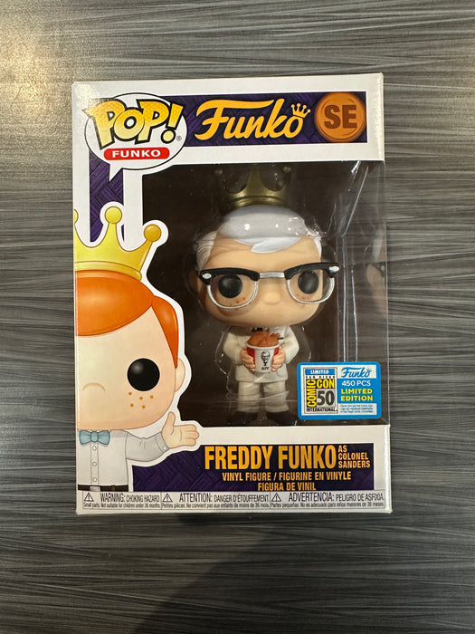 Funko POP! Freddy Funko as Colonel Sanders (2019 SDCC)(450 PCS)(Damaged Box) #SE