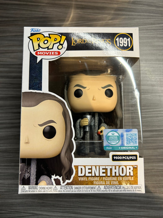 Funko POP! Movies: Lord of The Rings - Denethor (Funko Sticker/Funko)(9500 Pcs)(Damaged Box)[A] #1991